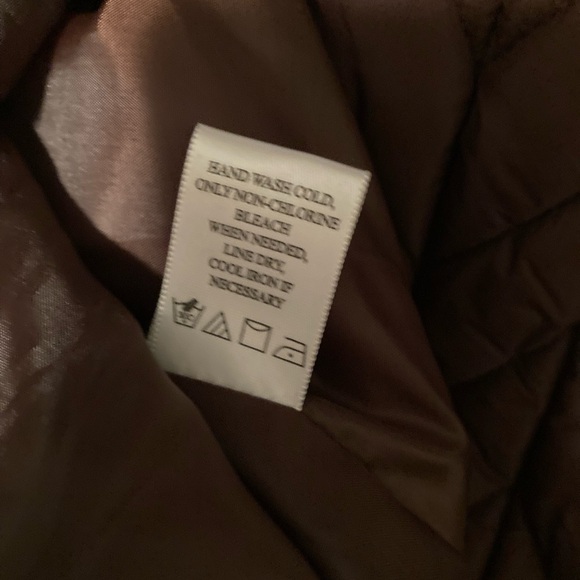 Quilted Brown vest from Coldwater Creek size medium - Picture 6 of 7